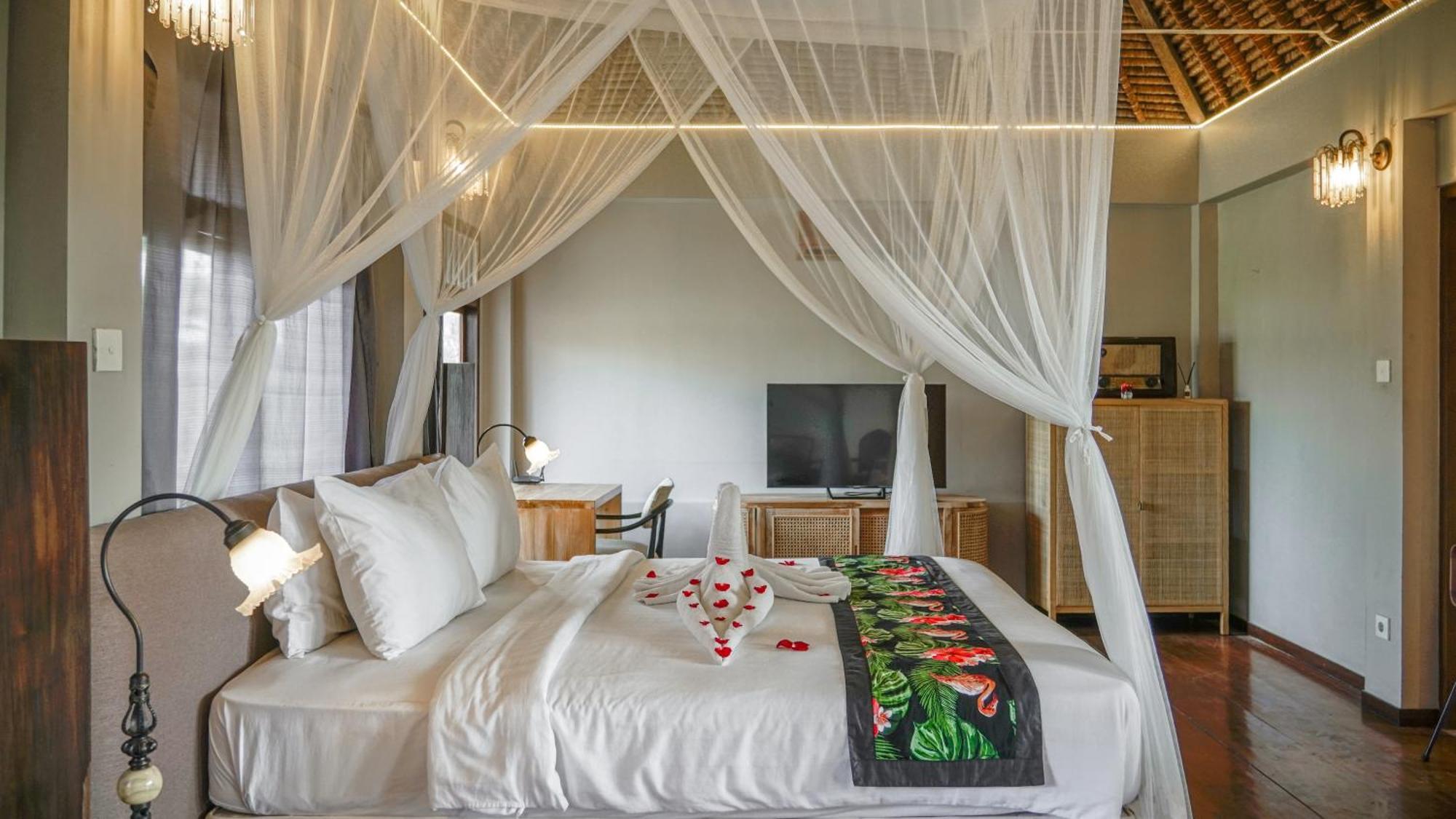 Lokasari Retreat Otel Ubud Oda fotoğraf